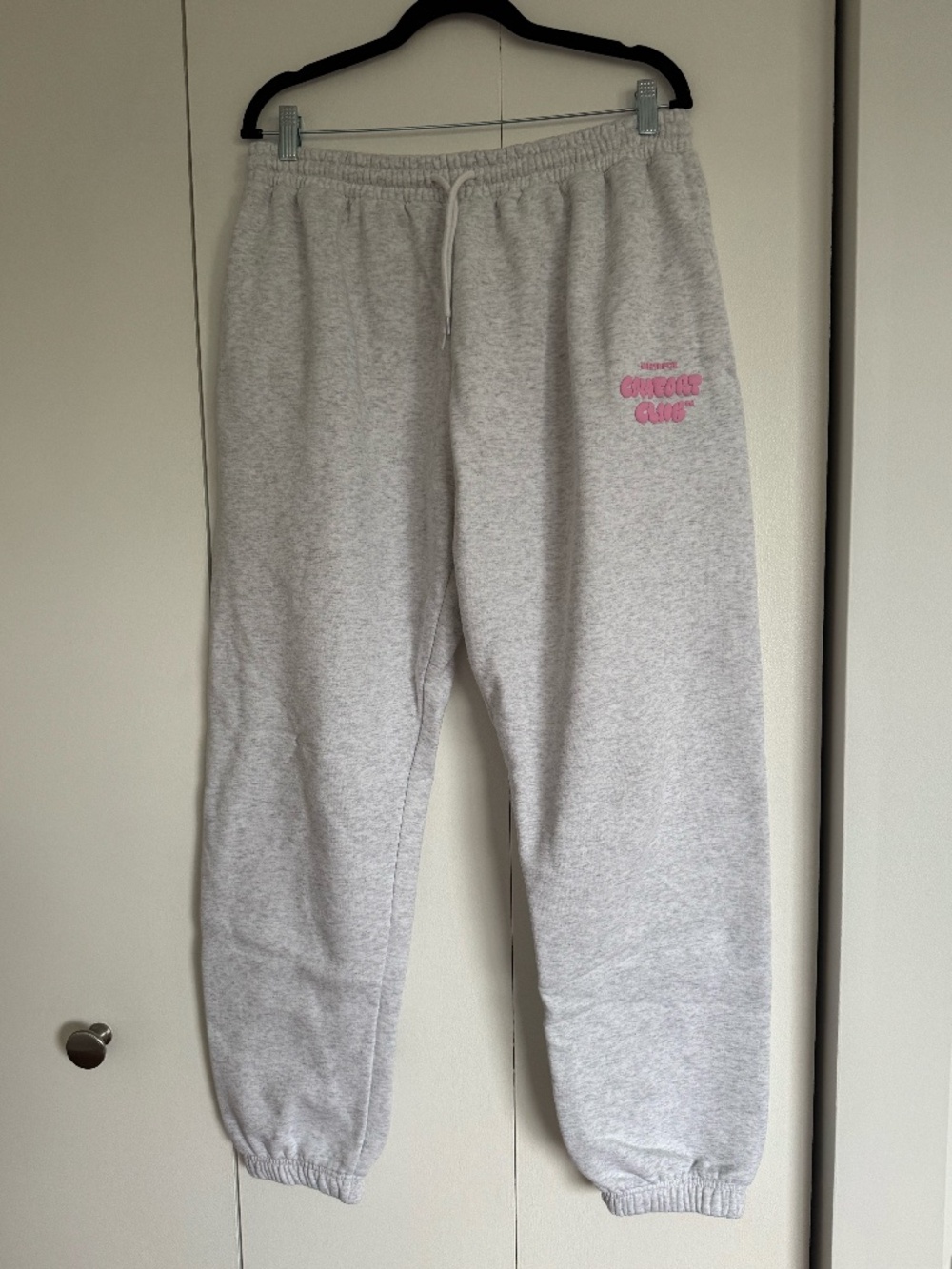 Grey Sweatpants - White Fox